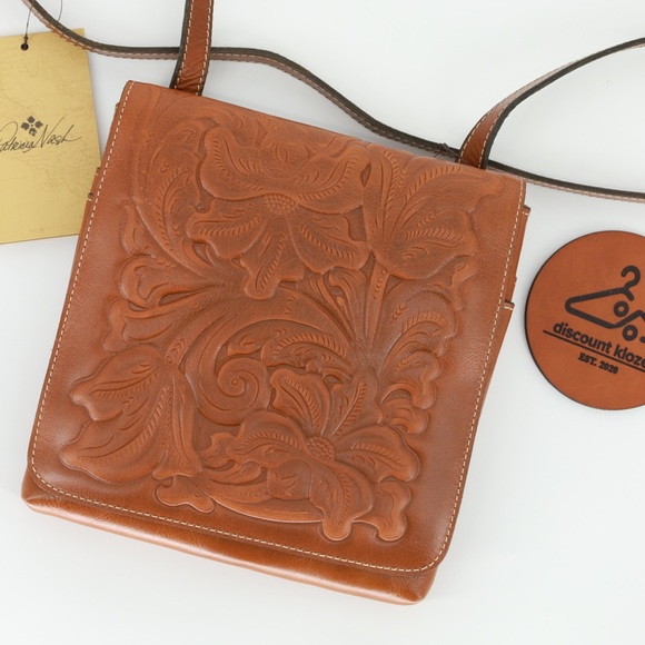 PATRICIA NASH TOOLED COLLECTION GIRONA C/B FLORENCE CROSSBODY BAG WITH DUSTBAG - Picture 5 of 11